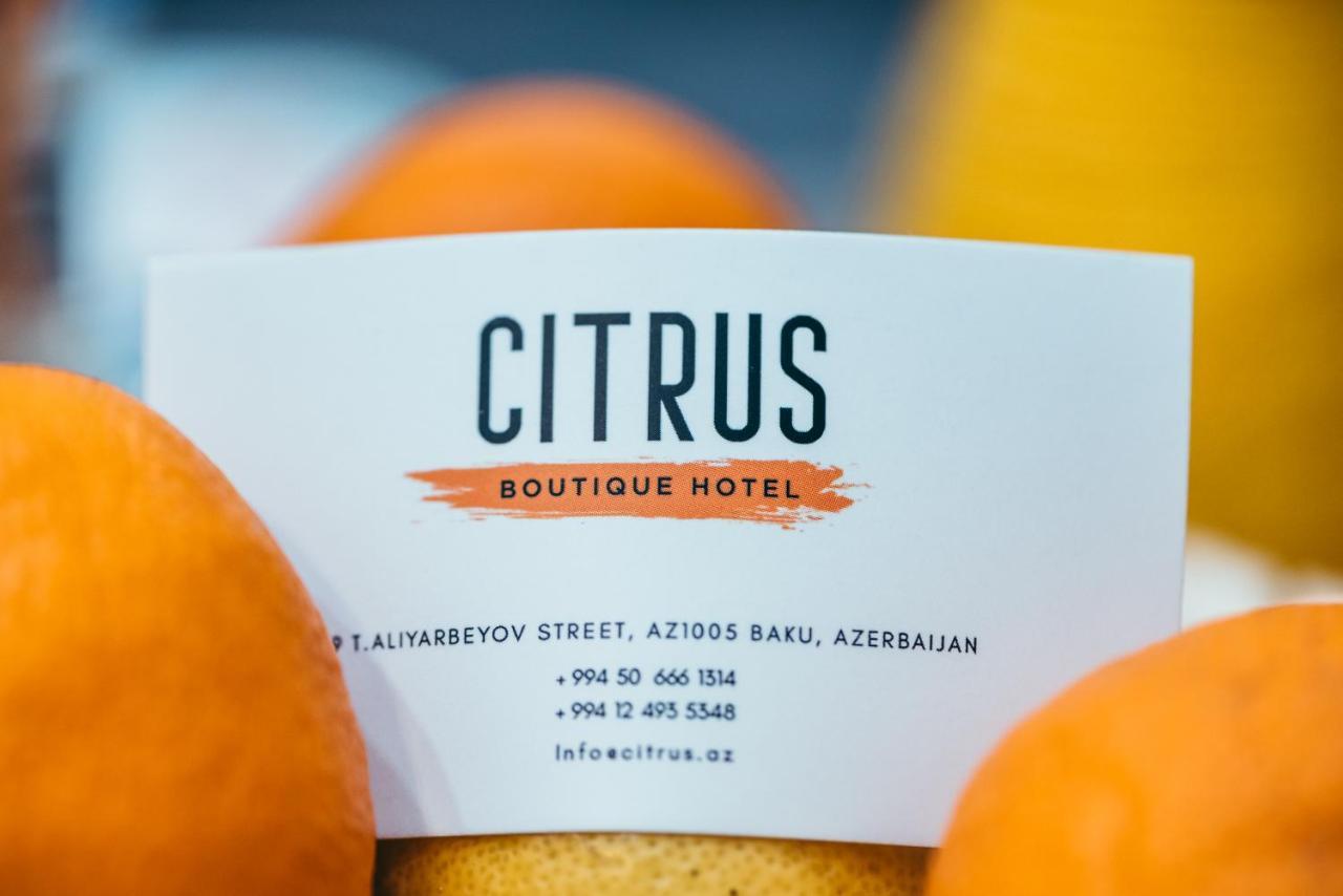 באקו Citrus Boutique Hotel מראה חיצוני תמונה